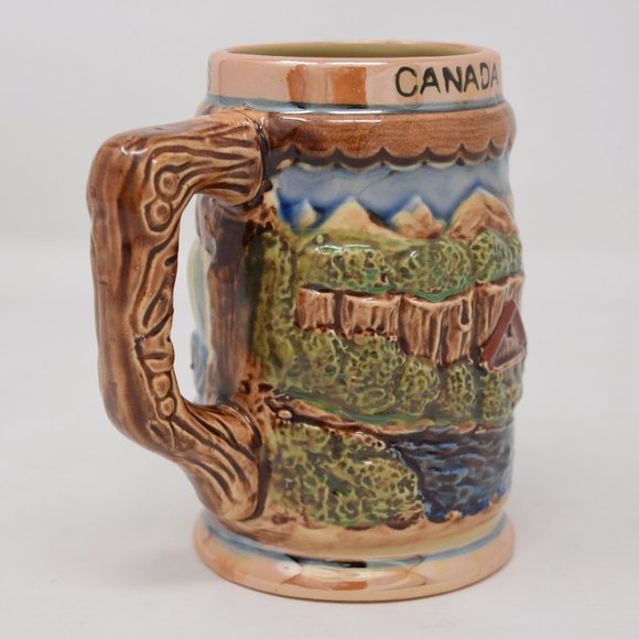 Vintage Niagara Falls Canada Mug Made in Japan 3D Mini Stein Travel Souvenir Cup - Picture 6 of 14